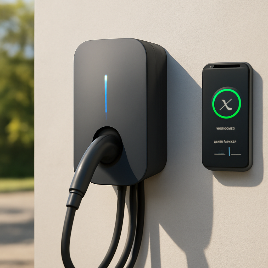 Rasentrimmer – Anwendung im Garten (KI)