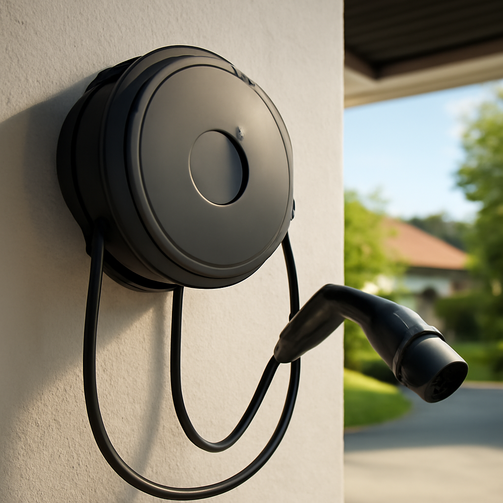 Rasentrimmer – Anwendung im Garten (KI)