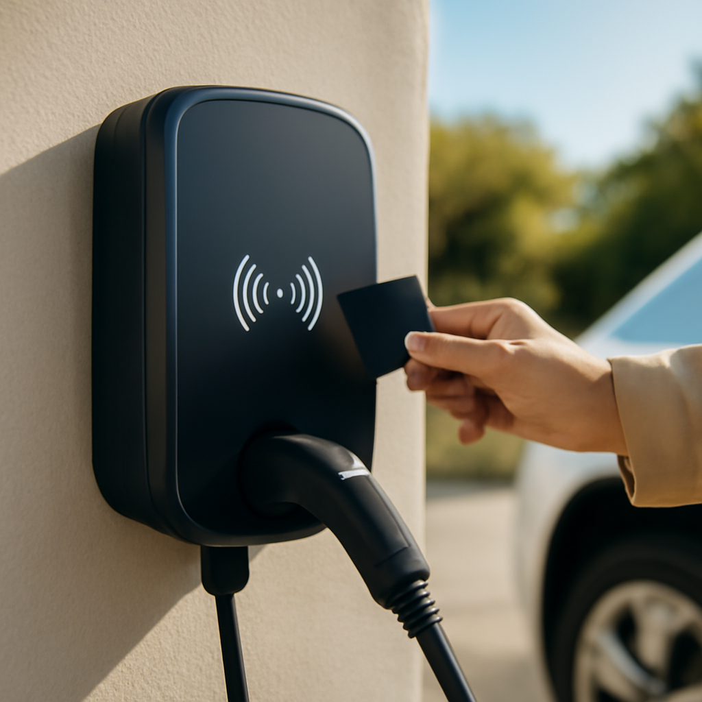 Rasentrimmer – Anwendung im Garten (KI)