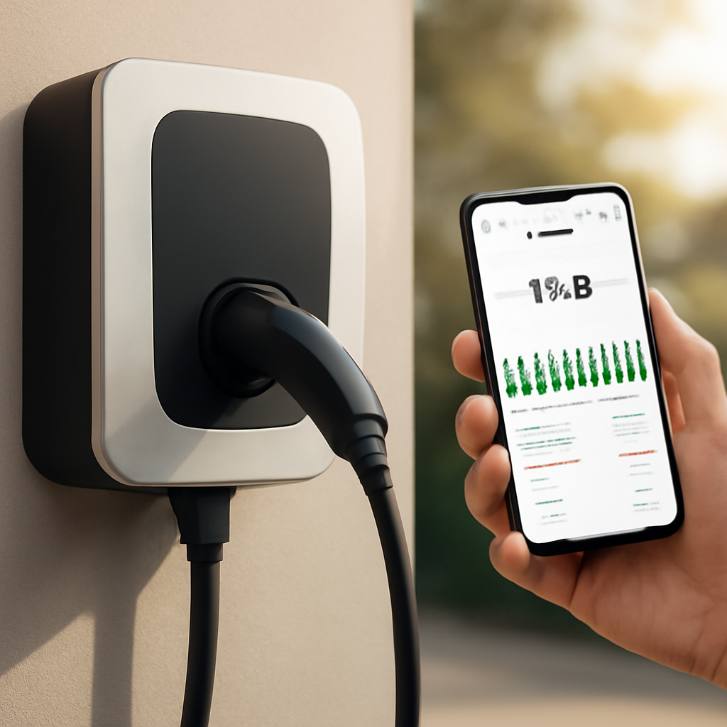 Rasentrimmer – Anwendung im Garten (KI)